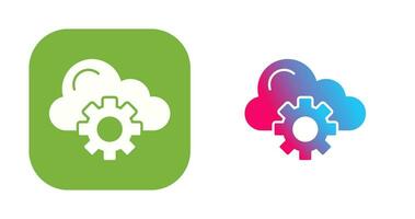 cloud computing vector icon