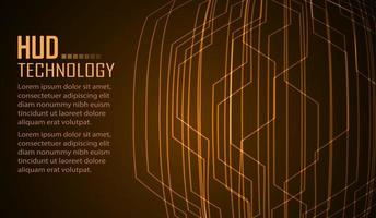 cyber circuit toekomstige technologie concept achtergrond vector