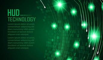 cyber circuit toekomstige technologie concept achtergrond vector