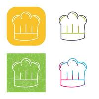 chef hoed vector icon