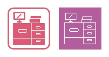 bureau vector pictogram