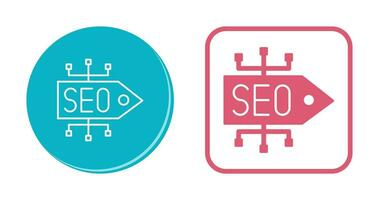 seo label vector icoon