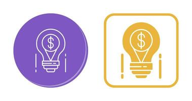 gloeilamp vector pictogram