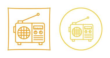 radio vector pictogram