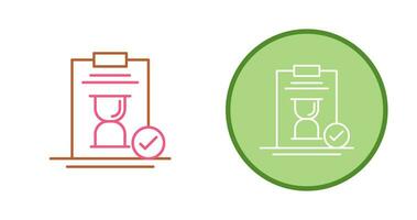 zandloper vector pictogram