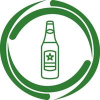 bier fles vector icoon