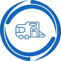 caravan vector pictogram