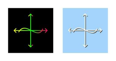 uniek diagram vector icoon