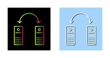 uniek verbonden systemen vector icoon