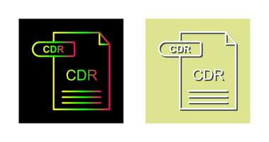 cdr vector icoon