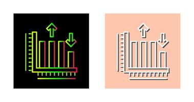 bar diagram vector icoon