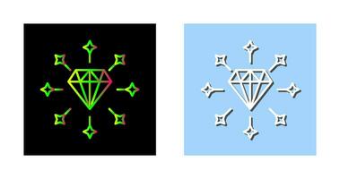 diamant vector pictogram