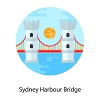 havenbrug van Sydney vector