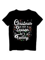 Kerstmis is niet een seizoen gevoel t-shirt ontwerp vector