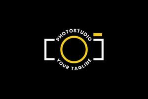 foto studio logo vector icoon illustratie