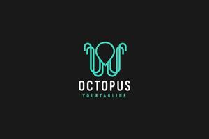octopus logo vector pictogram illustratie