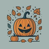 jack o lantern vector