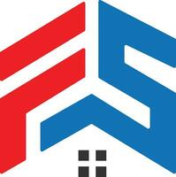 fs-logo ontwerp vector