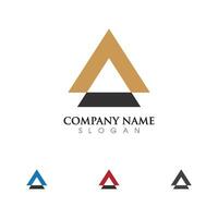 een brief logo sjabloon vector