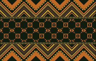 etnisch abstract ikat kunst. aztec ornament afdrukken. meetkundig etnisch patroon naadloos kleur oosters. ontwerp voor achtergrond ,gordijn, tapijt, behang, kleding, inpakken, batik, vector illustratie.