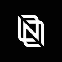 brief nl of ln logo vector