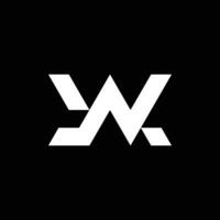 brief nx of xn logo vector