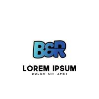 br eerste logo ontwerp vector