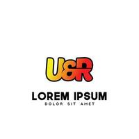 ur eerste logo ontwerp vector