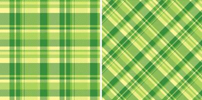 vector plaid controleren van naadloos structuur patroon met een achtergrond textiel kleding stof tartan.