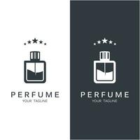 parfum logo vector icoon illustratie ontwerp