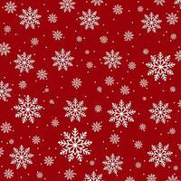Kerstmis achtergrond met een traditioneel sneeuwvlok patroon vector