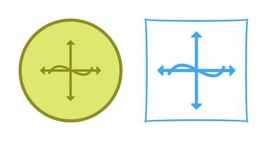 uniek diagram vector icoon