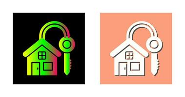 huis sleutel vector pictogram