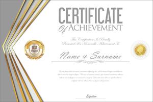 Certificaat vector