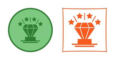 diamant vector pictogram