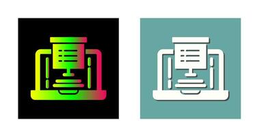 presentatie vector pictogram