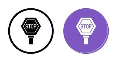 stopbord vector pictogram