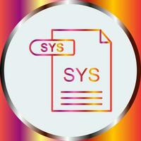 sys vector icoon