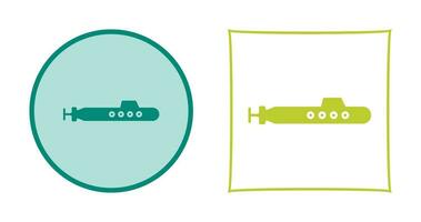 onderzeeër vector pictogram