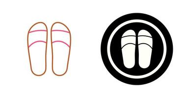 slippers vector icoon