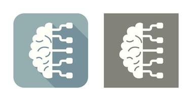 hersenen vector pictogram