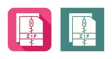 ritssluiting het dossier vector icoon