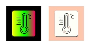 thermometer vector pictogram