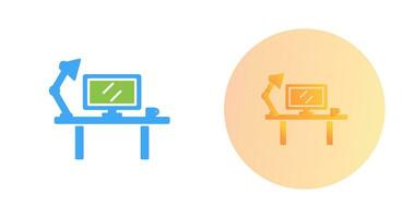 werkruimte vector pictogram