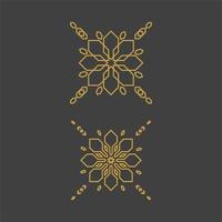 geometrische Arabische decoratieve symbolen sjabloon vector