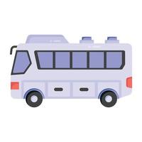 bus en vervoer vector