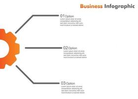 zakelijke infographic ontwerpsjabloon. vector