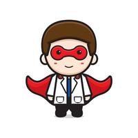 dokter is held cartoon pictogram vectorillustratie vector