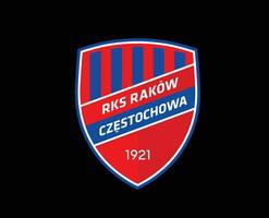 rakow czestochowa club logo symbool Polen liga Amerikaans voetbal abstract ontwerp vector illustratie met zwart achtergrond