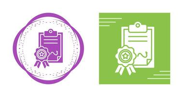 contract vector pictogram